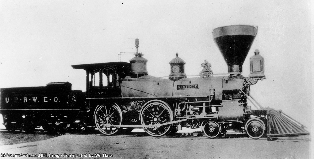 Union Pacific Eastern Division 4-4-0 21 "Seminole"